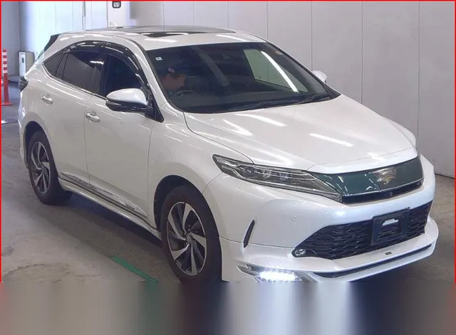 2018 Toyota Harrier Push Start Progress - photo 1 2018 Toyota Harrier Push Start Progress Pearl SUV for sale, Japanese used car export | GULJI TRADERS