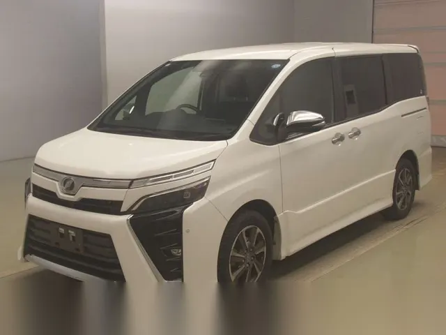 2018 Toyota Voxy Push Start Zs Kirameki - photo 1 2018 Toyota Voxy Push Start Zs Kirameki Pearl Van for sale, Japanese used car export | GULJI TRADERS